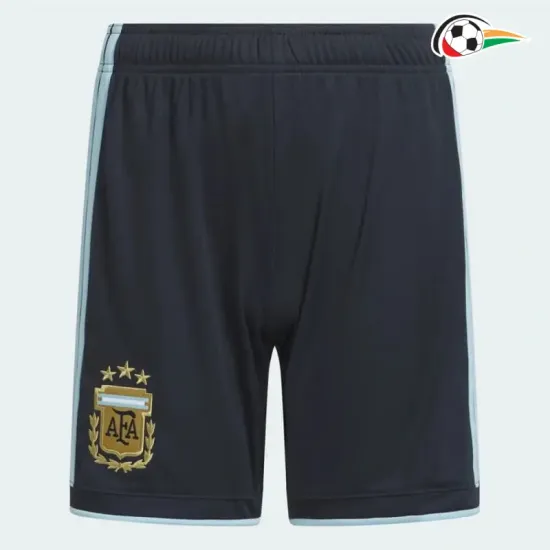 Shorts de Futebol Titular Argentina 2026 Azul Marinho