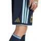 Shorts de Futebol Titular Argentina 2026 Azul Marinho