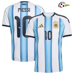 Camisa Titular Messi 10 Argentina 2026 Azul/Branco