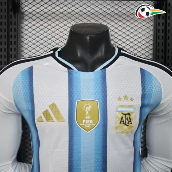 Camisa Titular Versão Jogador Argentina 2026 Azul/Branco