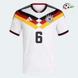 Camisa Titular Kimmich 6 Alemanha 2026 Branco