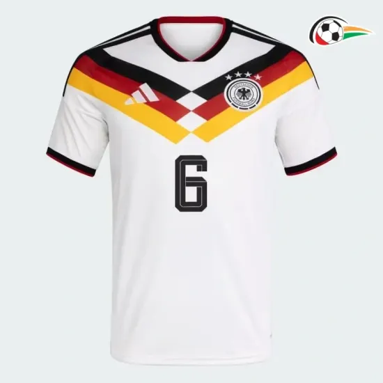 Camisa Titular Kimmich 6 Alemanha 2026 Branco