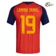 Camisa Titular Lamine Yamal 19 España 2026 Vermelho/Azul