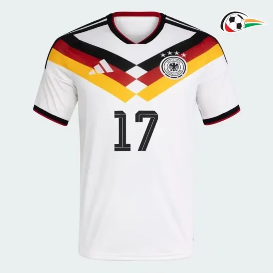 Camisa Titular Wirtz 17 Alemanha 2026 Branco