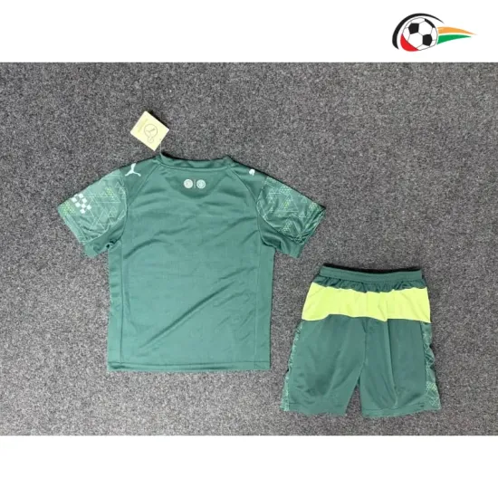Camisa 4 Infantil Manchester City 2025/2026 Verde
