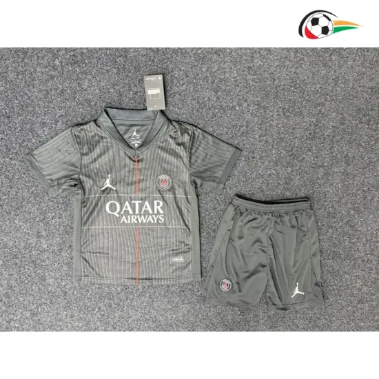 Camisa 4 Infantil PSG 2025/2026 Preto