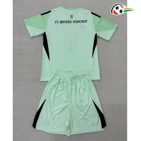 Camisa de Goleiro Infantil Bayern Múnich 2025/26 Verde