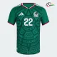 Camisa Titular H.Lozano 22 México 2026 Verde