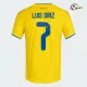 Camisa Titular Luis Días 7 Colombia 2026 Amarelo