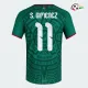 Camisa Titular S.Gimenez 11 México 2026 Verde
