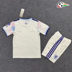 Camisa Alternativa Infantil Aston Villa 2025/2026 Branco