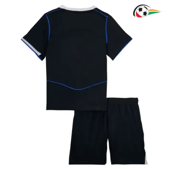Camisa Alternativa Infantil Chelsea 2025/2026 Preto