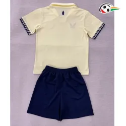 Camisa Reserva Infantil Everton FC 2025/2026 Bege