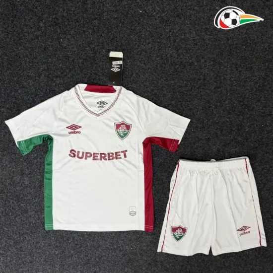 Camisa Reserva Infantil Fluminense 2025/2026 Branco