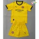 Camisa Reserva Infantil Girona 2025/2026 Amarelo