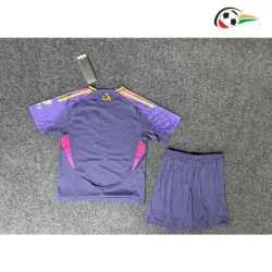 Camisa Reserva Infantil LA Galaxy 2025/2026 Roxo