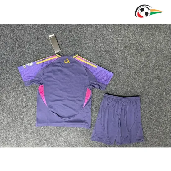 Camisa Reserva Infantil LA Galaxy 2025/2026 Roxo