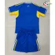 Camisa Reserva Infantil Leeds United 2025/2026 Azul