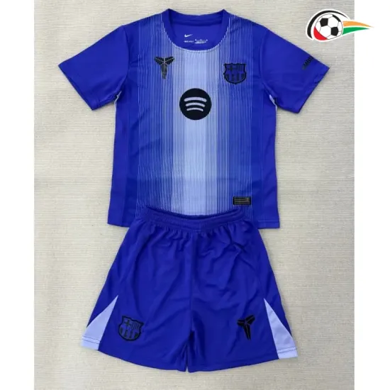 Camisa de Goleiro Infantil Barcelona 2025/2026 Roxo