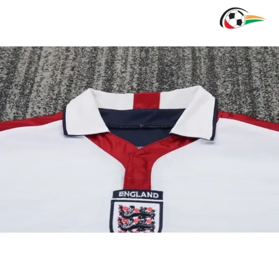 Camisa Retrô Titular Infantil Inglaterra 2004 Branco