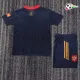 Camisa Retrô Reserva Infantil España 1996 Azul