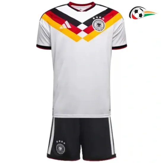 Camisa Titular Infantil Alemanha 2026 Branco