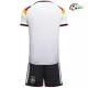 Camisa Titular Infantil Alemanha 2026 Branco
