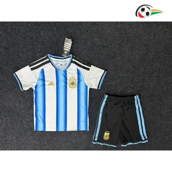 Camisa Titular Infantil Argentina 2026 Azul/Branco