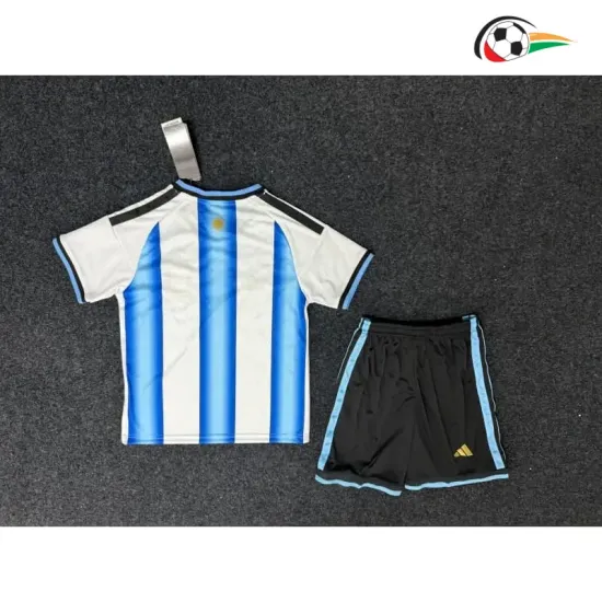 Camisa Titular Infantil Argentina 2026 Azul/Branco