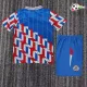 Camisa Retrô Reserva Infantil Ajax 1989/90 Azul/Vermelho
