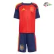Camisa Titular Infantil España 2026 Vermelho/Azul