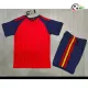 Camisa Titular Infantil España 2026 Vermelho/Azul
