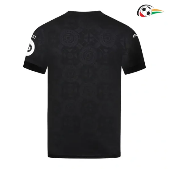 Camisa de Goleiro Wolverhampton Wanderers 2025/2026 Preto