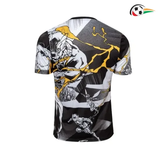 Camisa Real Madrid x Marvel 2025/2026 Edição Especial Preto