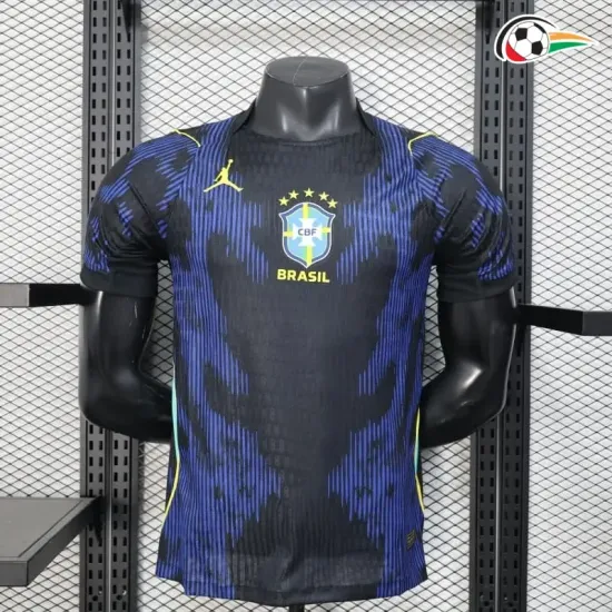 Camisa Reserva Versão Jogador Brasil 2026 Azul