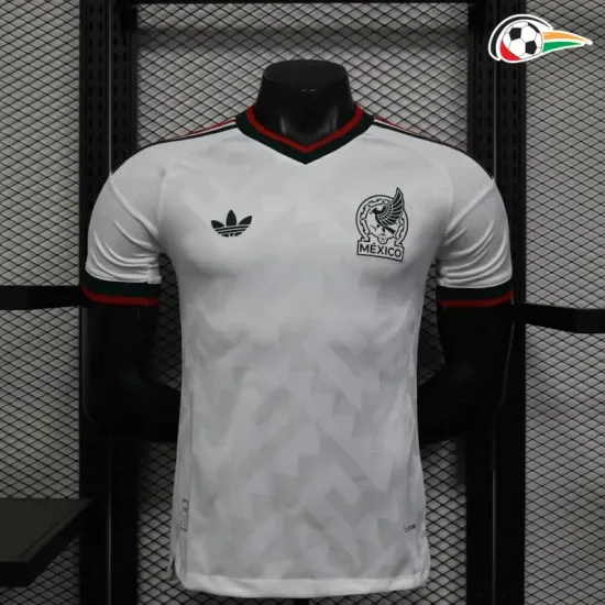 Camisa Reserva Versão Jogador México 2026 Branco