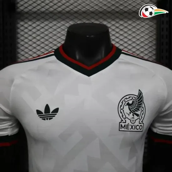Camisa Reserva Versão Jogador México 2026 Branco