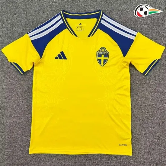 Camisa Titular Suecia 2026 Amarelo