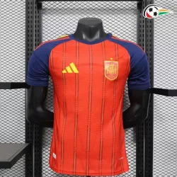 Camisa Titular Versão Jogador España 2026 Vermelho/Azul