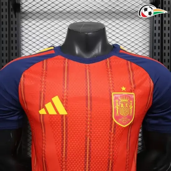 Camisa Titular Versão Jogador España 2026 Vermelho/Azul