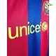 Camisa Retrô Titular Barcelona 2007/08 Vermelho/Azul Manga Longa