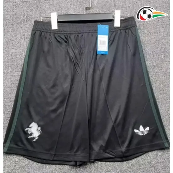 Shorts de Futebol Alternativa Juventus 2025/2026 Preto