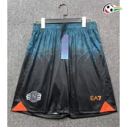 Shorts de Futebol Napoli 2025/2026 Edição Especial de Halloween Azul