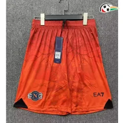 Shorts de Futebol Napoli 2025/2026 Edição Especial de Halloween Laranja