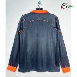 Camisa Retrô Alternativa AS Roma 1999/00 Azul Marinho Manga Longa