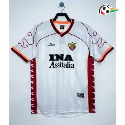 Camisa Retrô Reserva AS Roma 1999/00 Branco