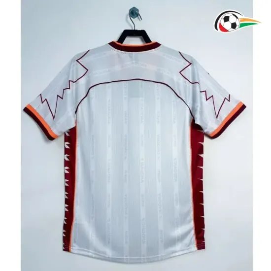 Camisa Retrô Reserva AS Roma 1999/00 Branco