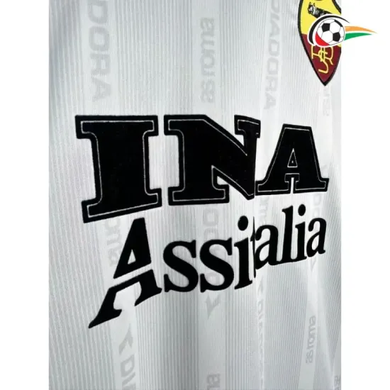 Camisa Retrô Reserva AS Roma 1999/00 Branco