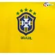 Camisa Retrô Titular Brasil 2004 Amarelo Manga Longa