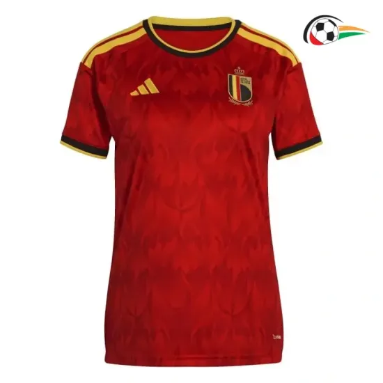 Camisa Titular Feminina Bélgica 2026 Vermelho